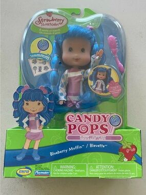 2006 Strawberry Shortcake Candy Pops Blueberry Muffin Doll